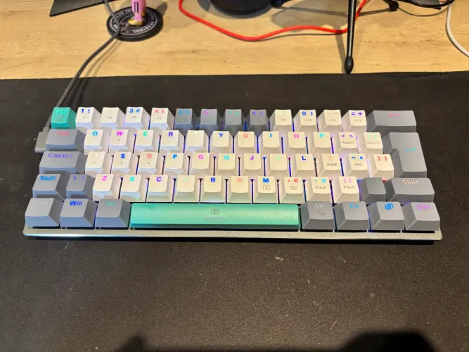 Teclado gamer mecânico