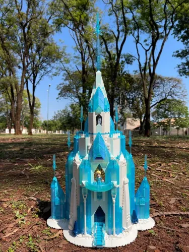 LEGO 43197 O castelo de gelo com 1.709 pç