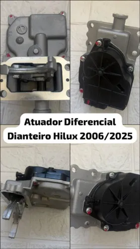 Atuador Diferencial dianteiro Hilux 2006/2025