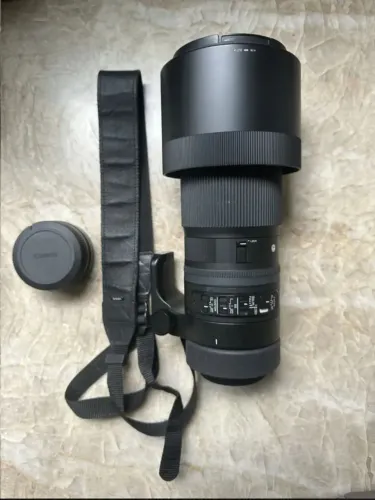Lente Sigma Canon 150 600mm f5/6.3