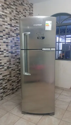 Geladeira Duplex Brastemp Inox