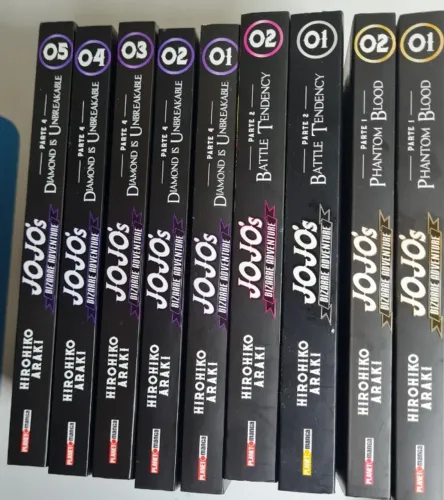 Mangas Jojo Bizarre Adventure 9 Volumes