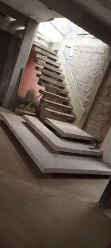 Escada de concreto 