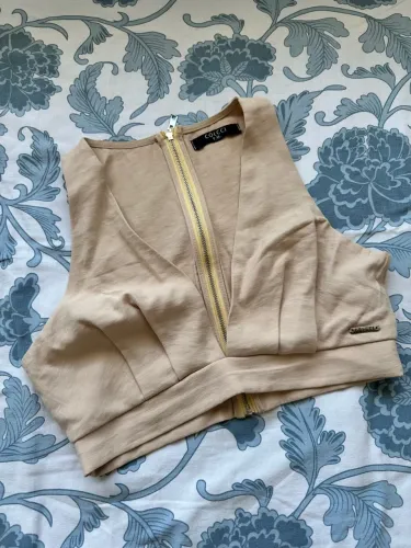 Cropped Colcci marrom