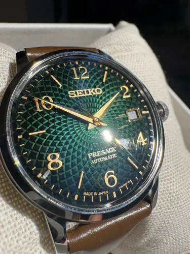 SEIKO PRESAGE COCKTAIL TIME ?MOJITO? SRPE45J1 - NOVO | FULL SET |