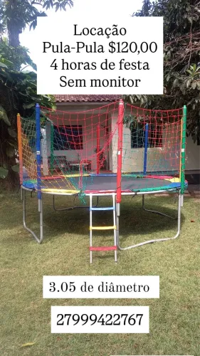Locação de pula-pula