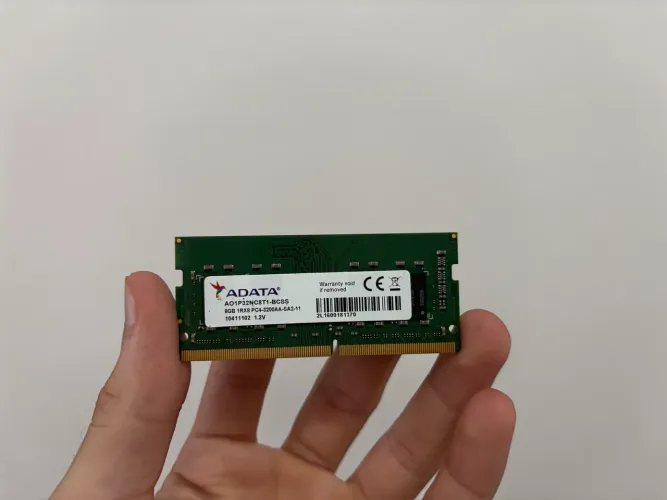 2 Memoria ram 8gb 3200hz ddr4 notebook