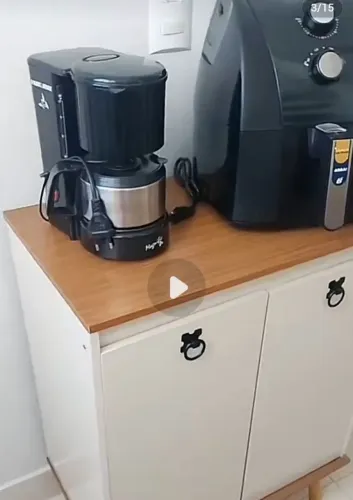 Armário buffet para cantinho do café 
