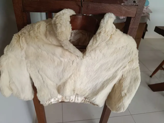 Bolero pele de coelho