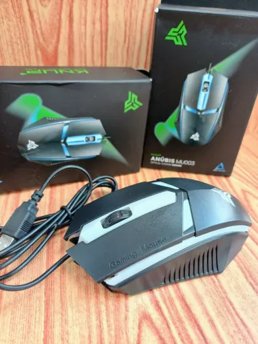 Mouse com Fio Gamer - Novo - Entregamos
