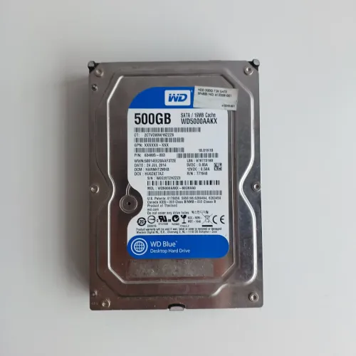 HD 500GB WD Blue 7.2K RPM Sata III - OLX PAY + Envios