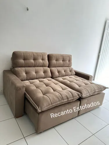 Sofá Retrátil Reclinável ( PRONTA ENTREGA ) 