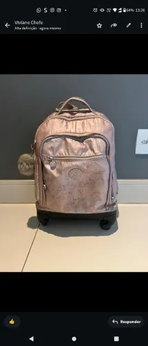 Mochila Kipling rose