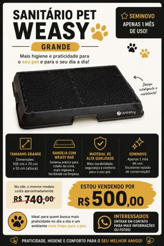 Weasy grande com weasy bag 