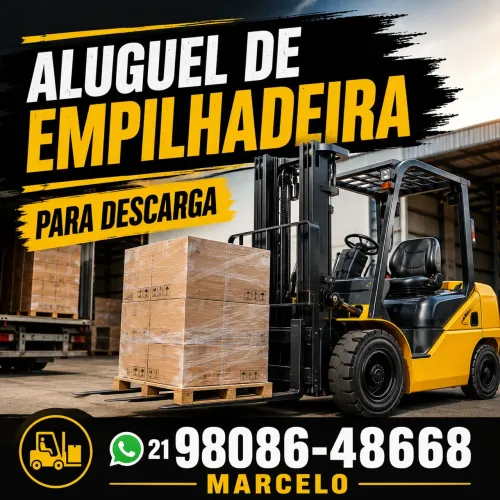 Aluguel de empilhadeira