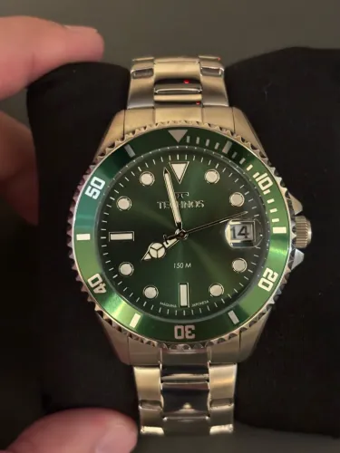 Relógio Technos Performance Acqua 2415DY/1V - Verde - 150M - Completo