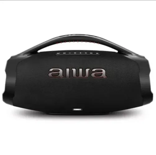 Caixa de Som AIWA Boombox AWS BBS 01 B 200W Bivolt *1 ANO DE GARANTIA* NOTA FISCAL