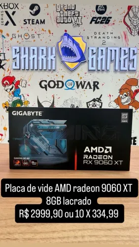 Placa de video AMD radeon 9060xt lacrado