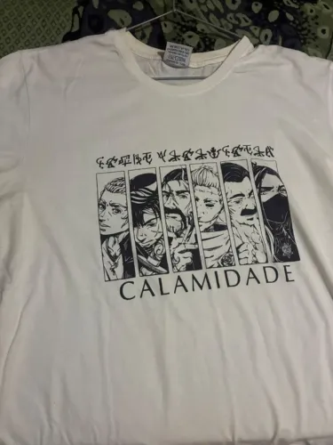 Camiseta Ordem Paranormal Calamidade Branca