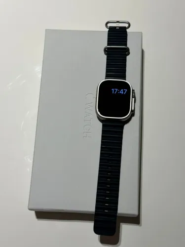 RELOGIO APPLE WATCH ULTRA MQET3LL/A PERFEITO ESTADO COMPLETO CAIXA SAUDE BATERIA 99%