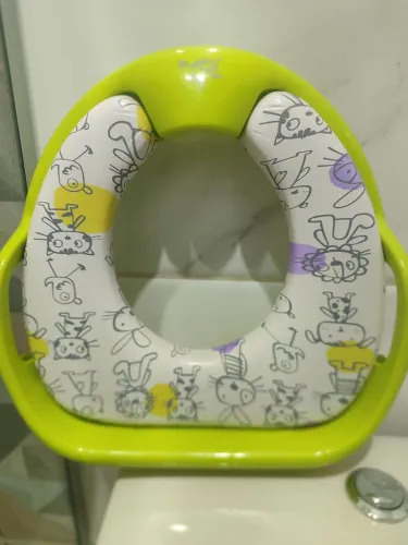Assento de vaso infantil.