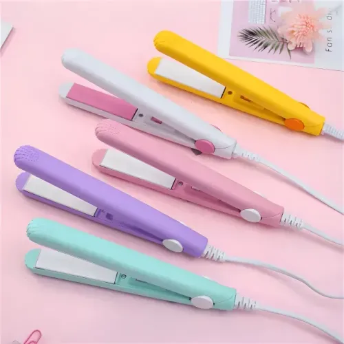 Mini Chapinha Prancha De Bolsa Portátil Cabelo Bivolt Leve