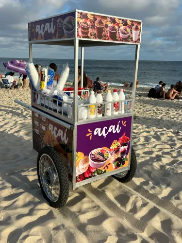 Carrinho de açaí especial