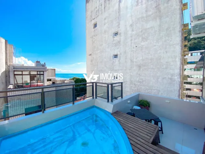 COBERTURA 4 QUARTOS EM PRAIA MANSA. 133M² POR R$ 1.150.000,00.