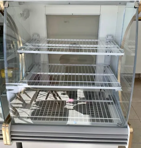 Balcão estufa para salgados 110v