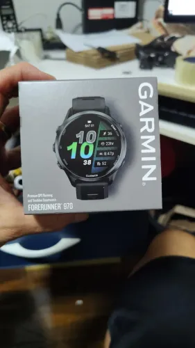 Garmin forerunner 970 novo.
