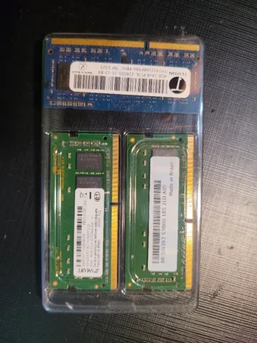 Memorias de notebook, SMART, PC4 3200, 2xDDR4-8GB e TEIKON, DDR3, PC3L, 1x4GB