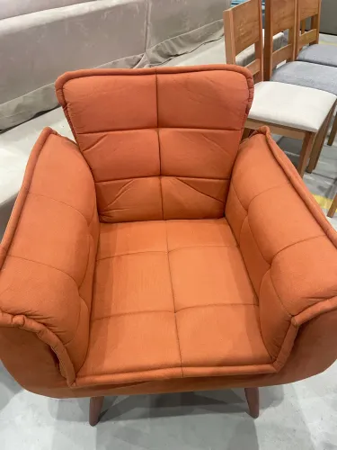 Poltronas Rafaela Veludo Diversas Cores Disponíveis
