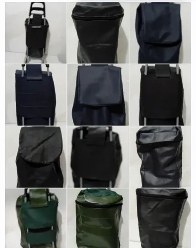 SACOLA. DE. CARRINHO NOVA.MATERIAL. CURVIM RESISTENTE LEIA. A DESCRIÇÃO R$  53 00 CADA. 