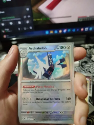 Carta Pokémon TCG Original em Português Archaludon masterball - 070/131 Copag