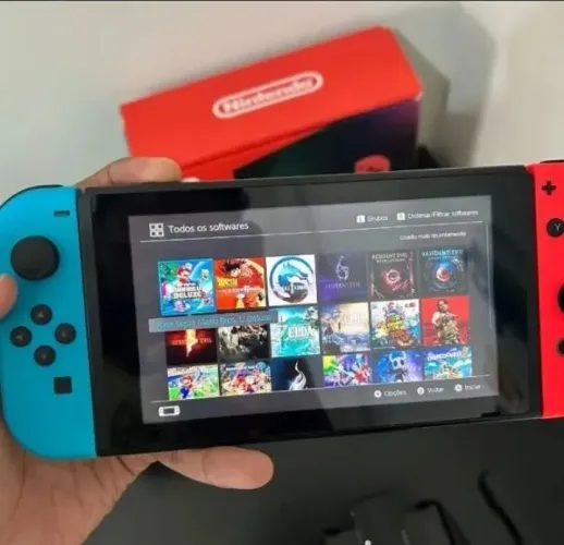 Nintendo switch desbloqueado 128gb olxpay