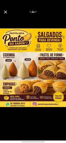Revenda de salgados