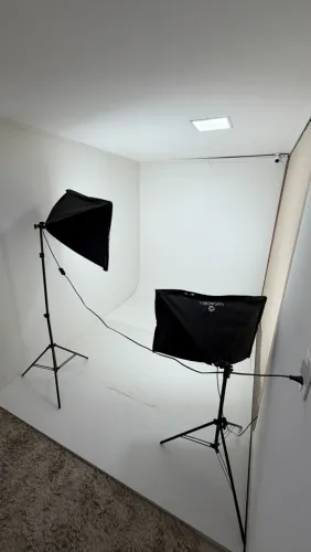 Estúdio fotográfico completo MDF