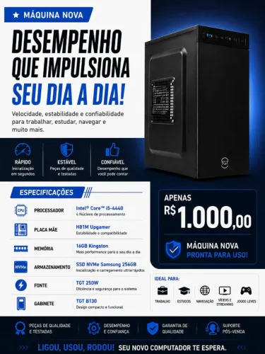 CPU I5 (NOVO NA CAIXA)