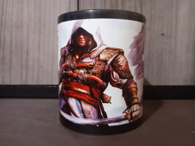 Caneca de porcelana Assassins Creed Black Flag