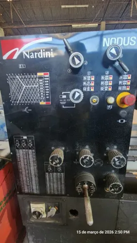 Torno Nardini estado de zero