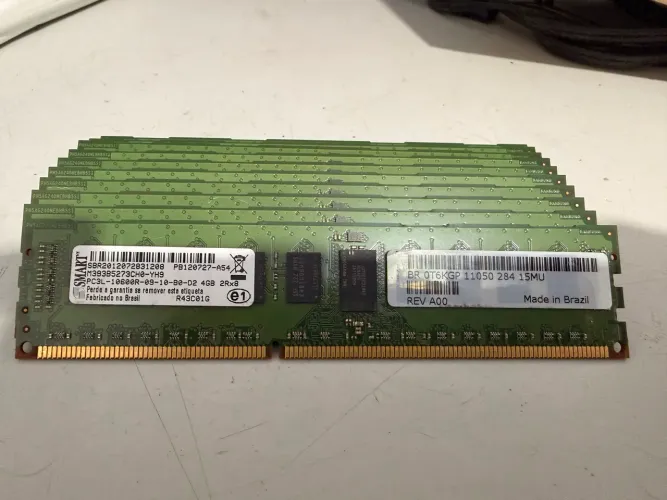 LOTE MEMÓRIA ECC 4GB