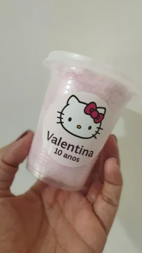 Algodão Doce no Copo