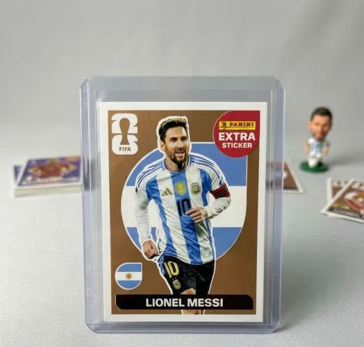 Figurinha legend do Messi e FLORIAN WIRTZ bronze copa do mundo 2026