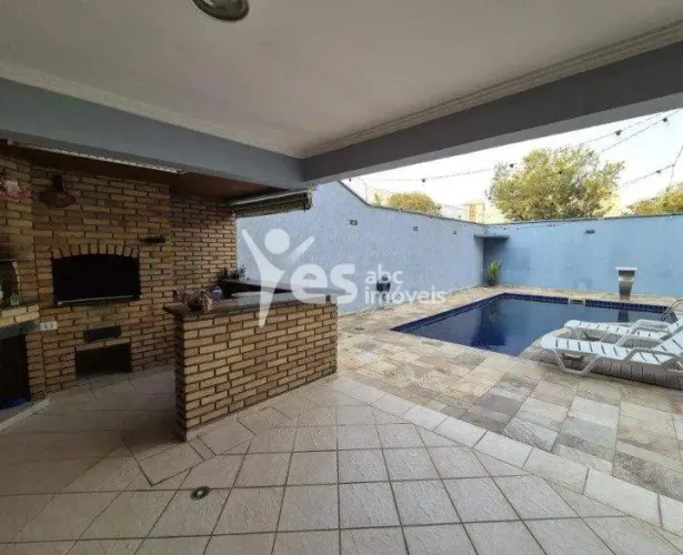 Sobrado semi moliado com 4 Quartos, 3 suítes, 11 vagas para alugar, 536m² de A.C - Vila Al