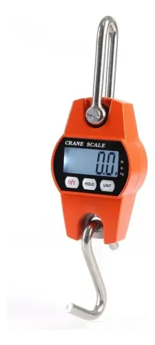 A Balança Portátil Digital Mão Mini Lcd Digital Até 300 Kg