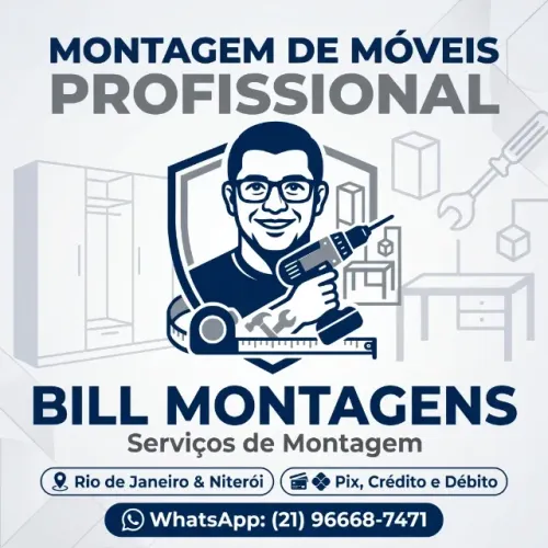 Montador de Móveis Profissional - Rio de Janeiro e Niterói | Bill Montagens