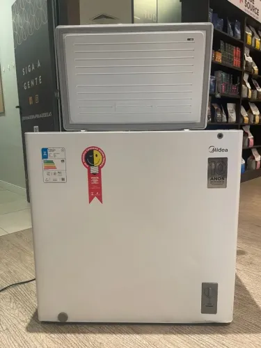 Freezer Horizontal Midea Rcfb22 Branco 205l 220v