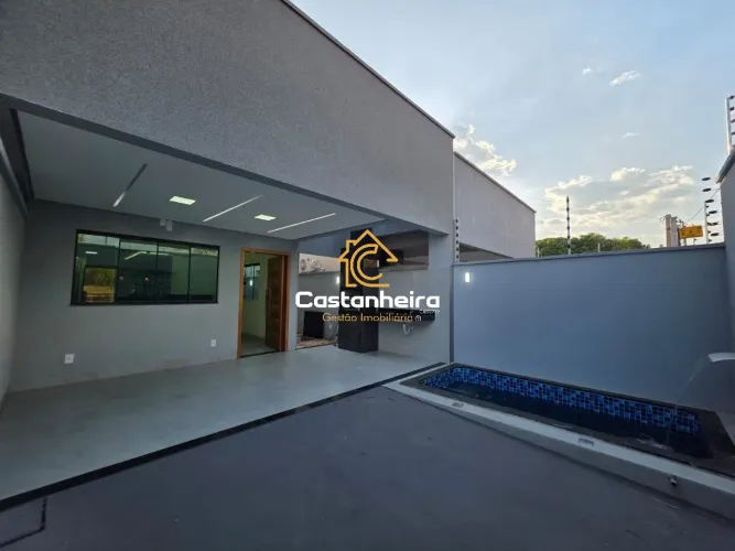 Casa Nova 03 quartos com 01 suíte com closet - Plano Diretor Sul