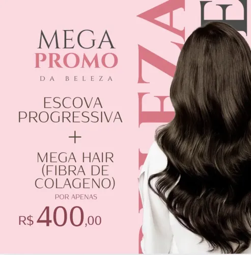 Mega Hair e Progressiva