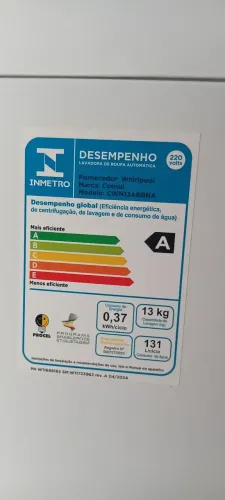 Máquina de lava consul 13kl